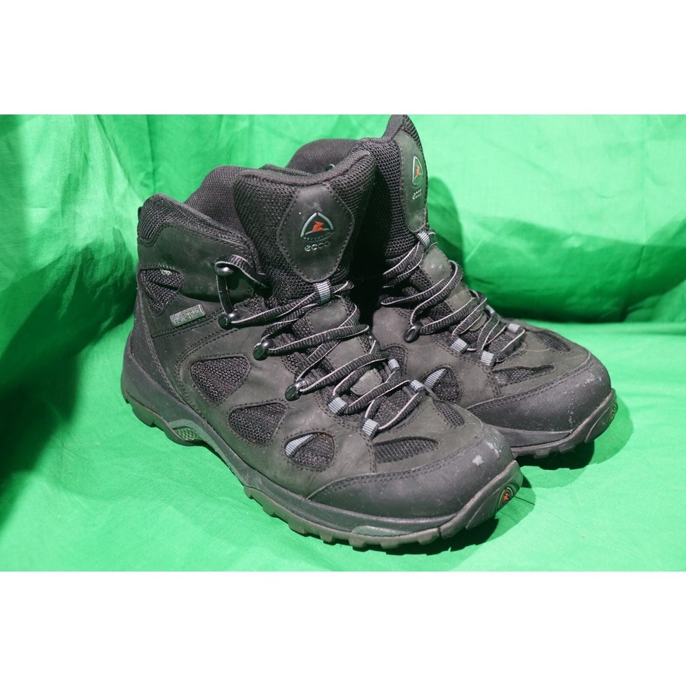 Ecco Gore-Tex Hiking Boots Waterproof Black EU 41 / Mens 7-7.5‎ / Womens 10-10.5